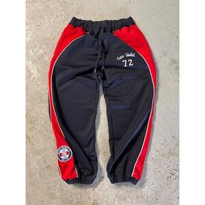 Vintage Y2K Ecko Unltd Mens Track Pants Colorblock King Label Embroidered Large